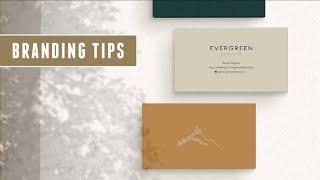 Small Business Branding Tips | From a Graphic Designer