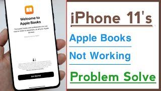iPhone 11’s Apple Books Not Working Problem Solve