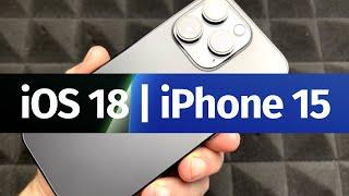 How to Update to iOS 18 iPhone 15, iPhone 15 Plus, iPhone 15 Pro, iPhone 15 Pro Max