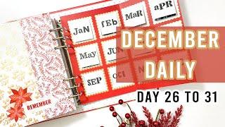 December Daily 2024 | Ali Edwards Days 26 to 31 Hikes, Snow and a Year Recap