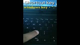 windows emoji shortcut key | computer update gyan