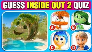 Guess the INSIDE OUT 2 Characters by ILLUSION  Squint Your Eyes | Inside Out 2 Quiz