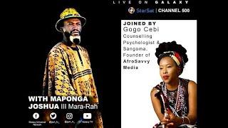 Joshua Maponga III joined by Gogo Cebi | Rituals in Afrikan Spirituality| Counseling Psychologist &