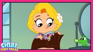 Goatee Don't | Chibi Tiny Tales | Rapunzel's Tangled Adventure | Disney Channel Animation