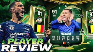 91 WINTER WILDCARD HERO HAZARD PLAYER REVIEW - EA FC 25 ULTIMATE TEAM