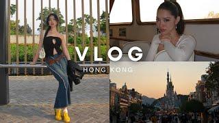 VLOG | Hong Kong, so much FOOD, Disneyland!, temples, fishing village 🫧