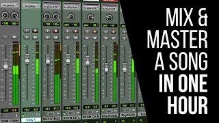 How To Mix And Master Your Song In Under An Hour- RecordingRevolution.com