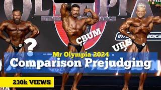 Mr Olympia 2024 LIVE COMPARISON - CBUM URS  AND MORE - CLASSIC PHYSIQUE