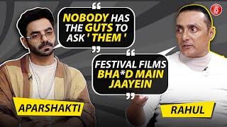 Aparshakti breaks silence on Stree 2 controversy, Rahul Bose SLAMS festival films tag, star culture