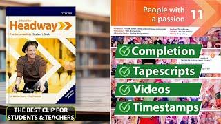 New Headway Pre-Intermediate 5th Edition - Unit 11: People With A Passion || Student's Book