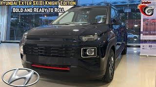 Hyundai Exter SX(O) Knight Edition 2024 Walkaround: Features, Design, and Price Unveiled!