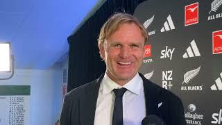 ALL BLACKS:  Coach Scott Robertson on his first squad for 2025