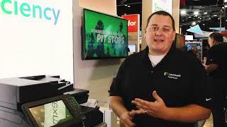 HIMSS19 Lexmark Healthcare Solutions on a Hospital Grade Device