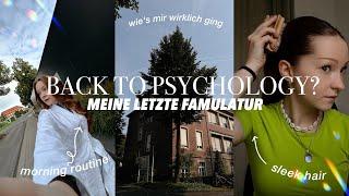 mein LETZTER famulatur vlog: 1 Woche Psychosomatik | & wie es mir wirklich im Freisemester ging..