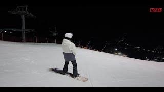 [박초희] 그냥 휘팍 야간 라이딩 I 스노우보드 Snowboard