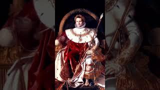 Napoleon on his Imperial Throne / Ingres Jean Auguste Dominique. Animated by Martini Ice