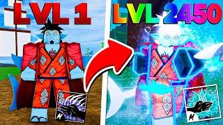 VIREI O JINBEI EM 24 HORAS NO BLOX FRUITS DESPERTANDO A RAÇA SHARKMAN V4 E O FISHMAN KARATE V2!