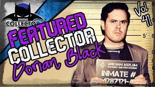 Featured Collector Vol 41 ~ Dorian Black | Batman Statue Collection MANCAVE Room Tour Display!