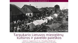 Tarpukario Lietuvos miestelėnų kultūros ir paveldo paieškos