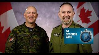 60 Seconds with 3 Canadian Space Division Command Team