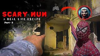 The Scary Nun On Street  | Real Life Scape |  POV  | 24 Seven Fun #horror #scary