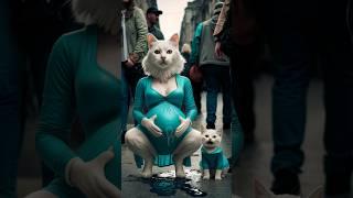 Pregnant  cat  l #shorts #cats #kitty #catlover #catvideos #catvideo #kitten #cute #cutecat #viral