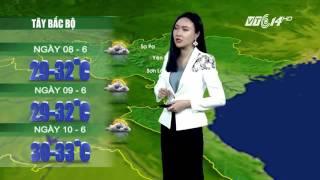(VTC14)_ Thời tiết 12h ngày 07.06.2016 | Kênh VTC 14 HD || Ngày hôm nay