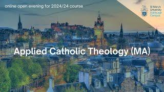 Study theology in Edinburgh with St Mary's University