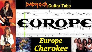 Cherokee - Europe - Guitar + Bass TABS Lesson