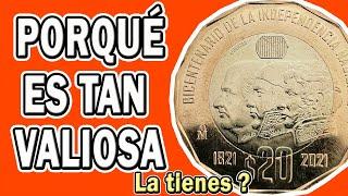 MONEDA NUEVA 20 PESOS VALIOSA - Si la tienes te la compro