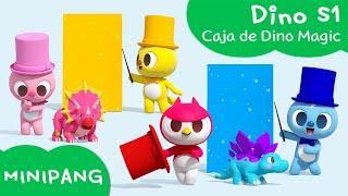 Aprende las colores con MINIPANG | dino S1 | Caja de Dino Magic | MINIPANG TV 3D Play