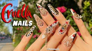 Eng) 크루엘라️ 달마시안 네일아트 Disney Cruella Nails