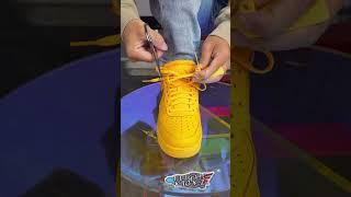 How to lace sneakers#howtotieshoelaces #howtolaceshoes #sneakerlacingtutorial #snobvibe