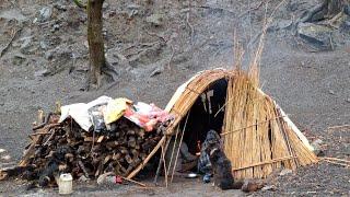 Organic Nepali Himalayan Sheep Shepherd Life | Shepherd Food Cooking & Eating | Rela Shepherd Life |