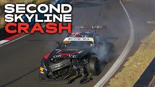 All Angles From Second Incident At Skyline | 2025 Meguiar's Bathurst 12 Hour