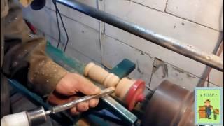 how to make the salt shaker out of wood on a lathe