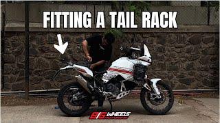 Fitting the Nomad ADV tail rack & the Mosko Moto Reckless 40 luggage on My Ducati Desert X!