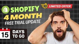 How to Get Shopify 4 Months Free Trial & $1 for 3 Months | Latest Shopify Offer Update