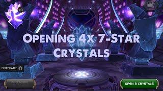 Opening 4x 7-Star Crystals...MCOC