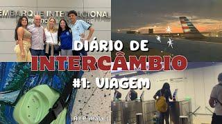 DIÁRIO DE INTERCÂMBIO #1: viagem ️ // Hey Babi