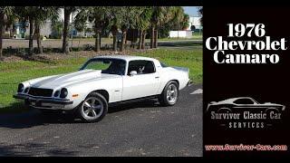 1976 Chevrolet Camaro For Sale Survivor Classic Cars Tampa Florida