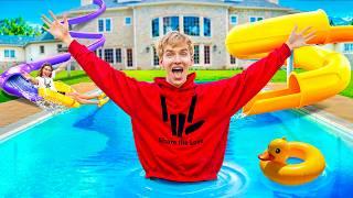 I Opened My BACKYARD Water Park!!