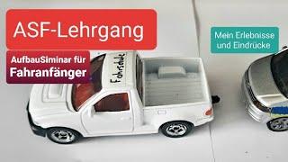 ASF Lehrgang (Aufbausiminar für Fahranfänger) Aufbausiminar