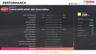 The Crew® 2 Bugatti Chiron Super Sport 300+ Divine Edition (Pro Settings)