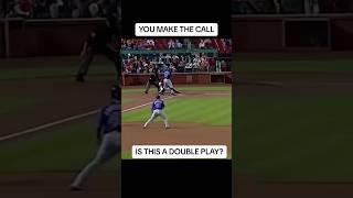 Double play? Or not  #baseball