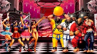 [KOF Mugen] Athena Asamiya Team vs Chang Koehan Team