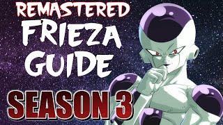 Frieza BnB Combos & Basics Guide (REMASTERED) | DRAGON BALL FIGHTERZ SEASON 3.5