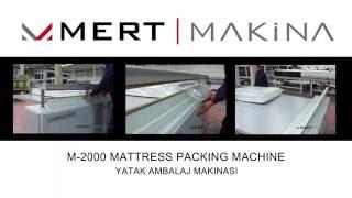 M-2000 Yatak Ambalaj Makinası Manuel