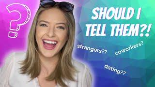 Wearing Wigs In Public - Should you tell people it's a wig?  If So - HOW?  WIG CHAT!