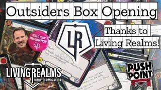 Living Realms Outsiders Box Break and Chill w/ Simon! (Flesh and Blood TCG)